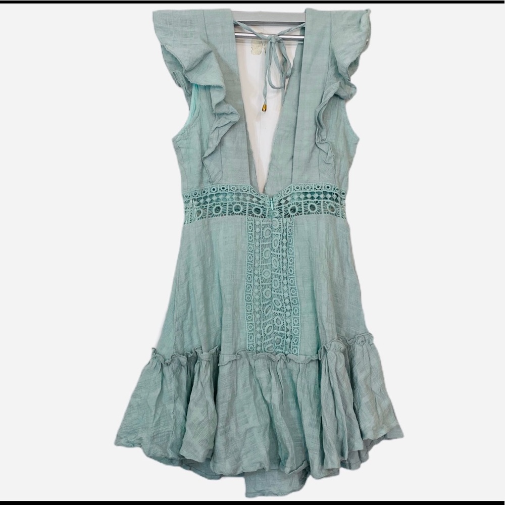 Caren Forbes Dress pistachio green Size Medium